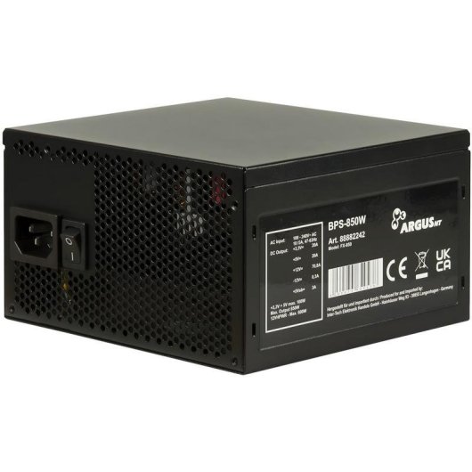 Netzteil Inter-Tech BPS-850 850W 80 PLUS Bronze aktiv