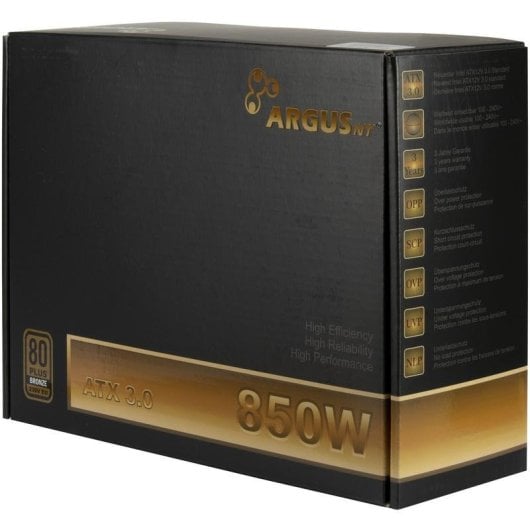 Netzteil Inter-Tech BPS-850 850W 80 PLUS Bronze aktiv