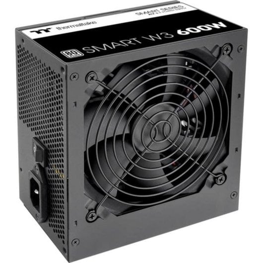 Fuente de alimentación Thermaltake Smart W3 600W Certificación 80 PLUS ATX 3.1 no modular