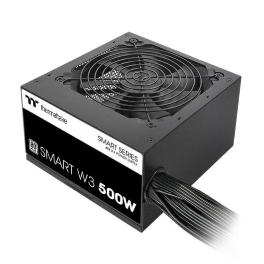 Fonte de Alimentação Thermaltake Smart W3 500W Certificação 80 PLUS ATX 3.1 Ativa