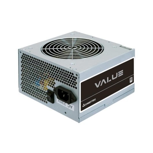 Fuente de alimentación Chieftec Value APB-500B8 500W Certificación 80 PLUS no modular