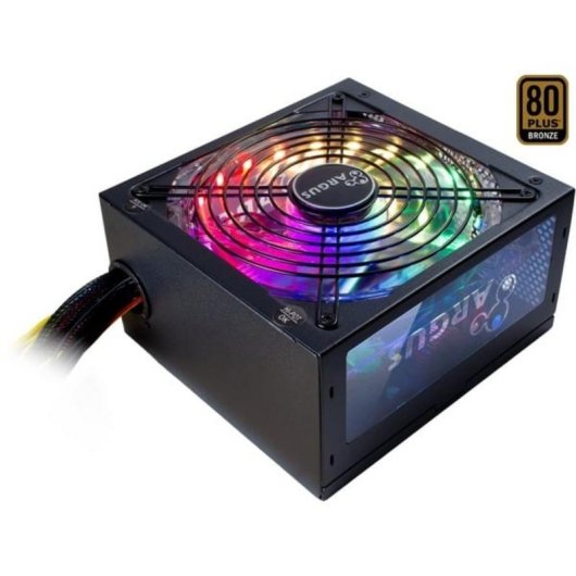 Source d'alimentation Inter-Tech Argus RGB-500W II 500W 80 PLUS Bronze RGB