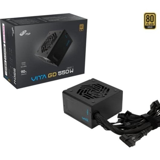 Fuente de alimentación FSP VITA GD 550W 80 PLUS Gold ATX3.1 modular negra