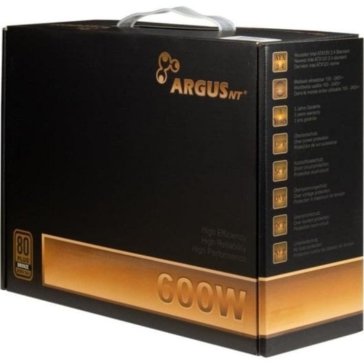 Source d'alimentation Inter-Tech Argus BPS-600 600W 80 PLUS Bronze non modulaire