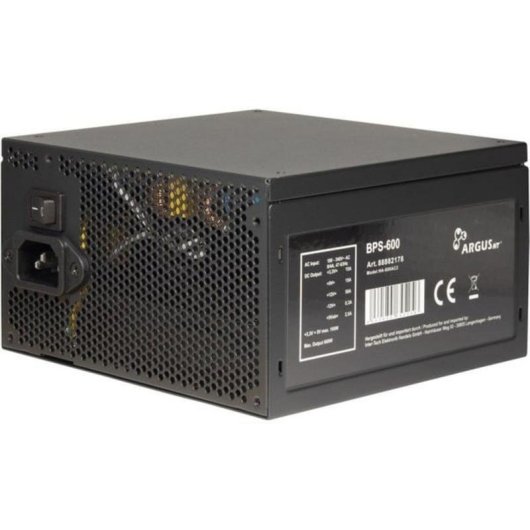 Source d'alimentation Inter-Tech Argus BPS-600 600W 80 PLUS Bronze non modulaire