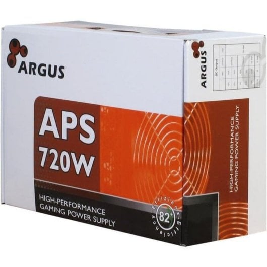 Alimentation Inter-Tech Argus APS 720W Efficacité 82% Non modulaire