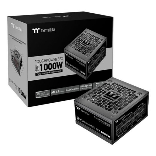 Fonte de Alimentação Thermaltake Toughpower SFX Platinum 1000W 80 PLUS Platinum modular