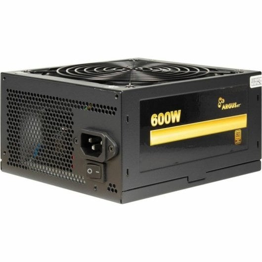 Source d'alimentation Inter-Tech Argus GPS-600 600W 80 PLUS Gold ATX non modulaire