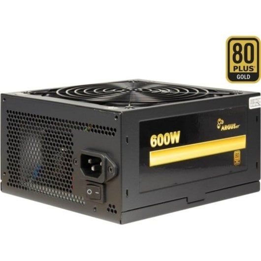 Source d'alimentation Inter-Tech Argus GPS-600 600W 80 PLUS Gold ATX non modulaire
