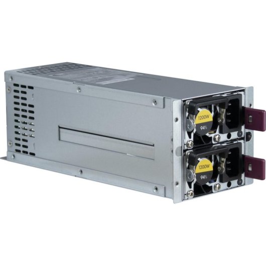 Fuente de Alimentación Inter-Tech R2A-DV1200-N 1200W 80 PLUS Platinum 2U con LED