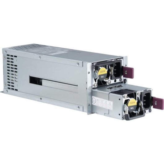Fuente de Alimentación Inter-Tech R2A-DV1200-N 1200W 80 PLUS Platinum 2U con LED