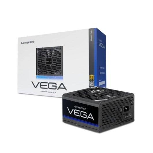 Fonte de Alimentação Chieftec Vega PPG-850-S 850W Certificação 80 PLUS Gold ATX 3.1