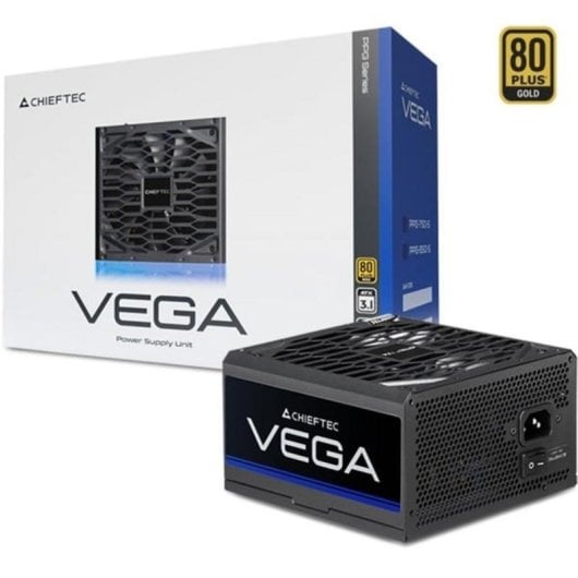 Fonte de Alimentação Chieftec Vega PPG-850-S 850W Certificação 80 PLUS Gold ATX 3.1