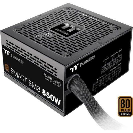 Netzteil Thermaltake SMART BM3 850W 80 PLUS Bronze Zertifizierung semi-modular