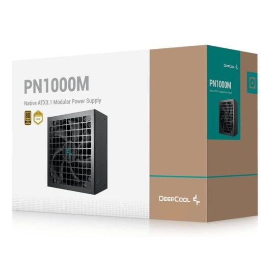 Fuente de alimentación DeepCool PN1000M 1000W 80 PLUS Gold modular activa
