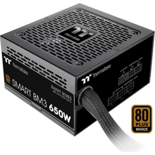 Fonte de Alimentação Thermaltake Smart BM3 650W 80 PLUS Bronze semi-modular