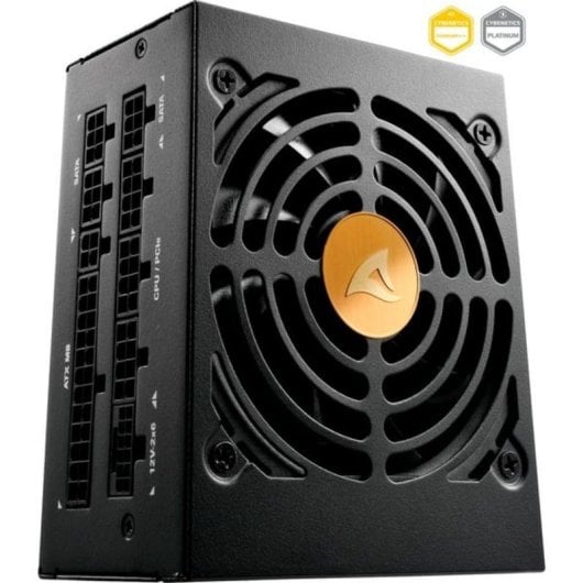 Fuente de alimentación Sharkoon Rebel P20 SFX 850W Certificación CYBENETICS Platinum modular