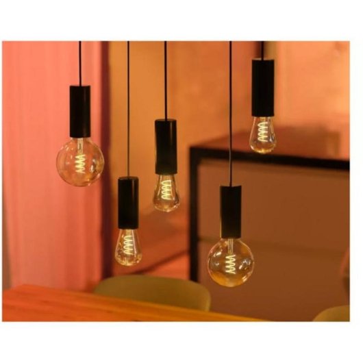 Cavo sospensione Philips Hue nero per lampada guida luce