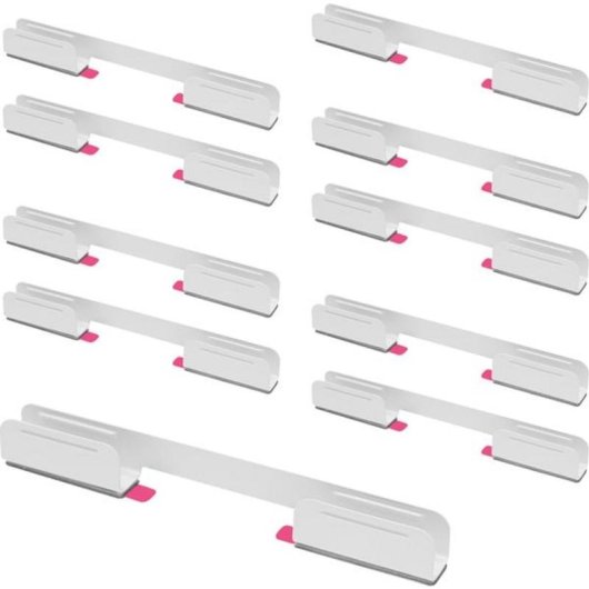 Clip de montaje Govee H10D2000 Metal Blanco Neon Rope Light 2 5 unidades