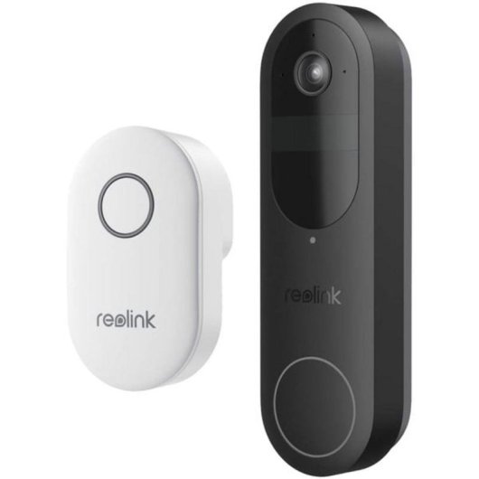 Timbre Reolink D340B Wi-Fi inalámbrico con sensor de movimiento para exterior y audio bidireccional