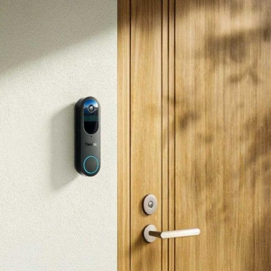 Timbre Reolink D340B Wi-Fi inalámbrico con sensor de movimiento para exterior y audio bidireccional