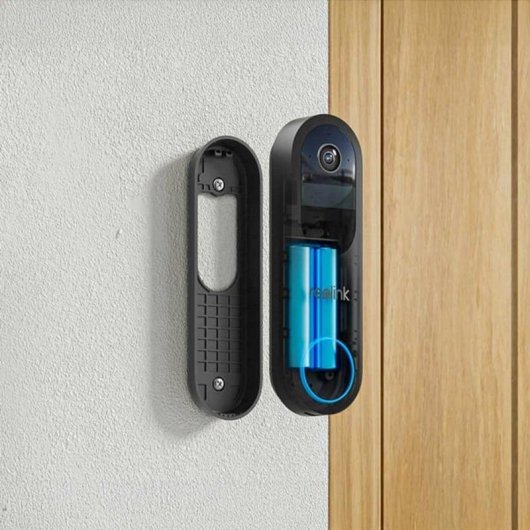 Timbre Reolink D340B Wi-Fi inalámbrico con sensor de movimiento para exterior y audio bidireccional