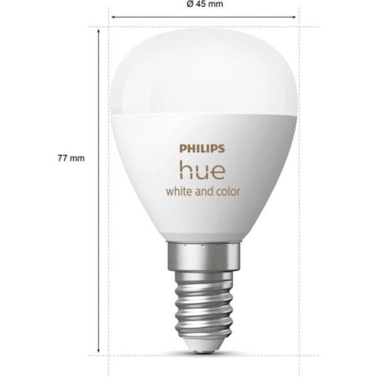 Lampadina intelligente Philips Hue P45 E14 White and Color Ambiance