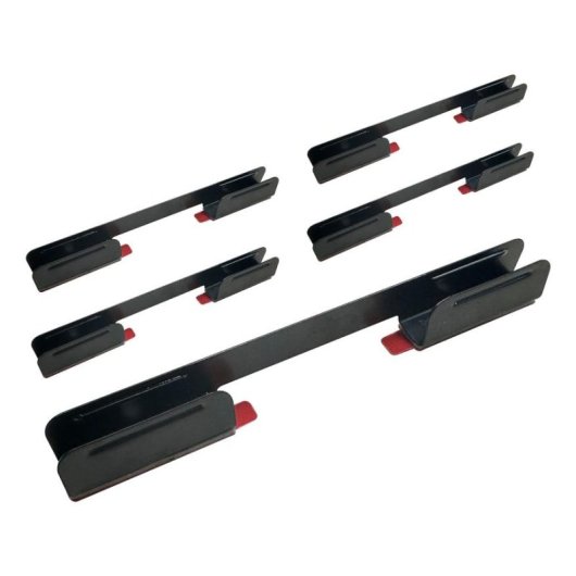 Clip de montaje Govee H10D2001 para Neon Rope Light 2, Negro, Metal, Pack 5 unidades