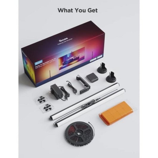 Kit di illuminazione intelligente Govee Backlight Kit 2 Wi-Fi/Bluetooth Multicolor 48 W