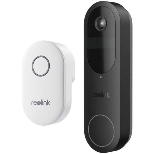 Sonnette Reolink D340B Wi-Fi sans fil avec détecteur de mouvement extérieur