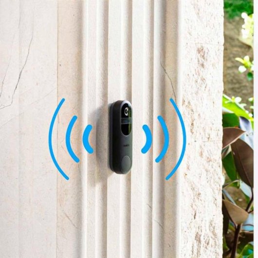 Sonnette Reolink D340B Wi-Fi sans fil avec détecteur de mouvement extérieur