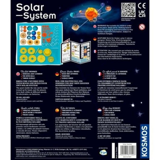 Système solaire Kosmos 38262016 Astronomie 8 ans Bleu