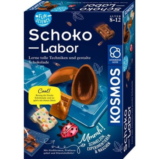 Kit d'expériences Kosmos Cuisine pour enfants de 8 à 12 ans