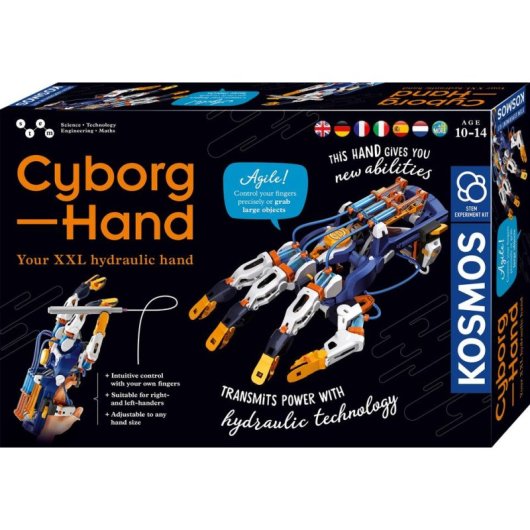 Kit d'ingénierie KOSMOS Cyborg-Hand pour enfants de 8 à 14 ans