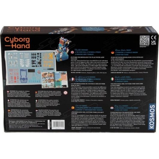 Kit d'ingénierie KOSMOS Cyborg-Hand pour enfants de 8 à 14 ans