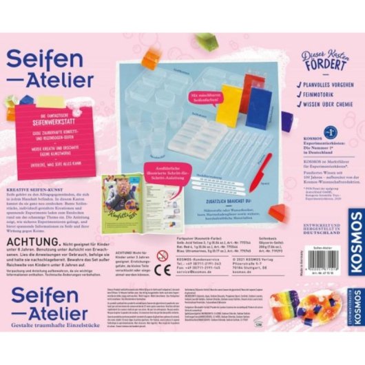 Caisse d'expériences Kosmos 67151 Mode pour enfants de 8 à 12 ans