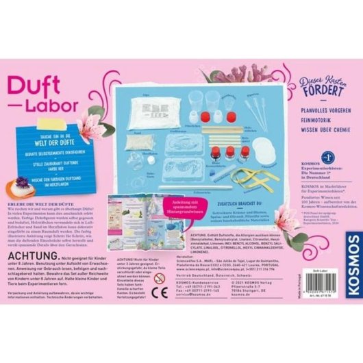 Kit de diseño de moda Kosmos 67157 para niños de 8 años, multicolor