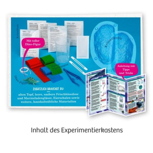 Kit d'expériences Kosmos Géologie pour enfants de 8 à 12 ans