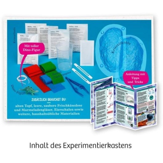 Kit d'expériences Kosmos Géologie pour enfants de 8 à 12 ans
