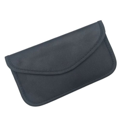 Estuche Faraday Antirrobo Para Llaves De Coche/teléfono, 20 Cm X 11 Cm - Negro