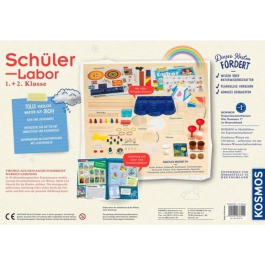 Kit d'expériences Kosmos 63611 Biologie pour enfants à partir de 6 ans