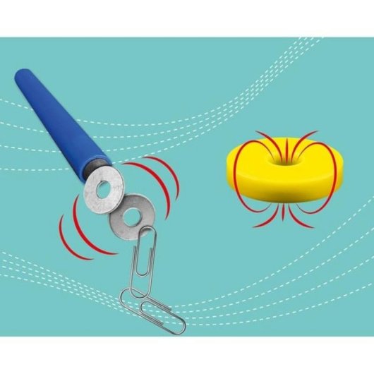 Caisse d'expériences KOSMOS Magnet-Spass Imán Magnetismo Multicolor