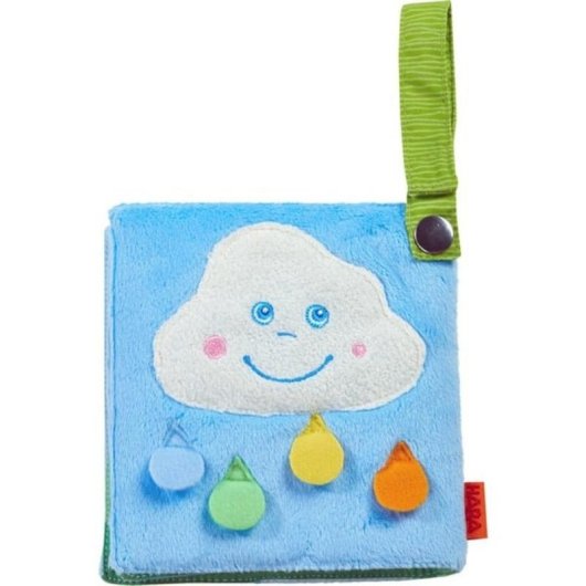 Livre en tissu HABA Monde arc-en-ciel pour bébés dès 6 mois