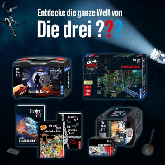 Juego de rol Equipo de detective Kosmos con mensajes secretos
