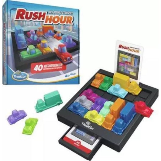 Juego de mesa Ravensburger Rush Hour 2024, Lógico, 8 años