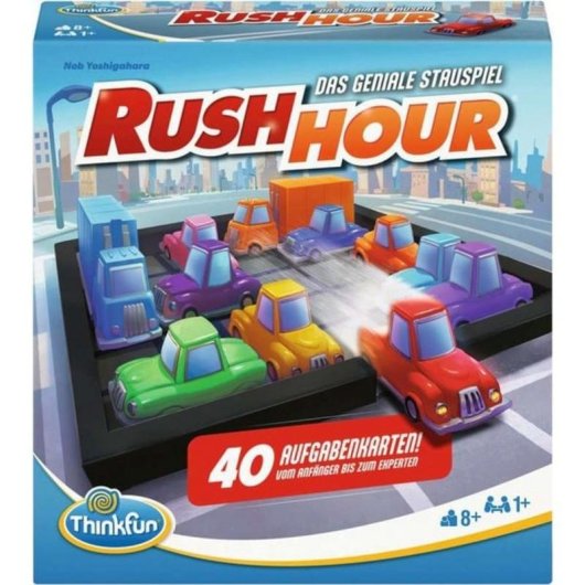 Juego de mesa Ravensburger Rush Hour 2024, Lógico, 8 años