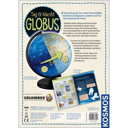 Kit d'expériences KOSMOS Astronomie 7 ans Multicolore