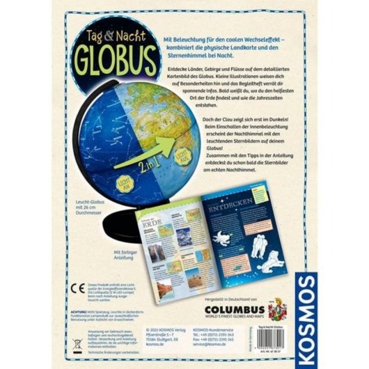 Kit d'expériences KOSMOS Astronomie 7 ans Multicolore