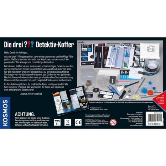Set de jouets Kosmos Équipe de détective en réalité augmentée