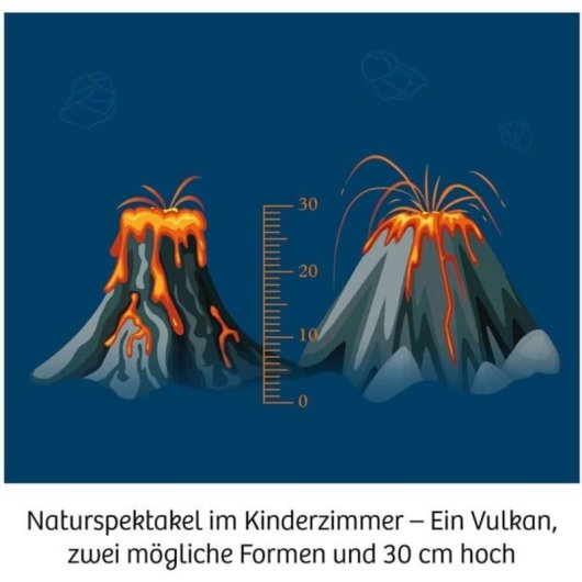 Caisse d'expériences Kosmos Urzeit-Vulkan Supervolcán Développement 8 ans
